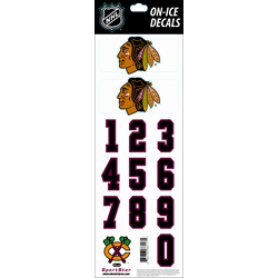 Наклейка SIDELINES для шлема NHL