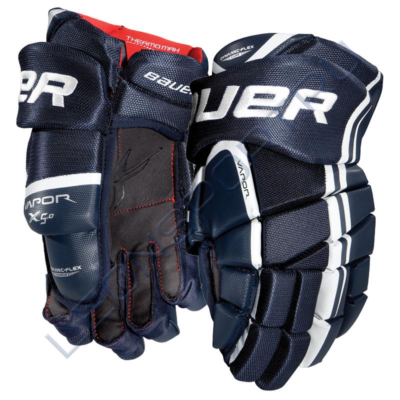 Перчатки хоккейные BAUER VAPOR 5.0 SR